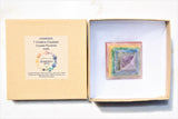 [1] Charged 2" 7 Chakra Pyramid Layered Crystals Healing Energy REIKI ~88g