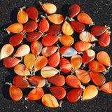Perfect Pendant Carnelian Agate Pendant + 20" Chain: EMPOWER ZENERGY GEMS