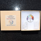 7 Chakra Tree of Life Perfect Pendant BALANCING ENERGY REIKI 20" Silver Chain