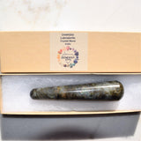 Charged 4.5" XL Himalayan Labradorite Massage Wand Crystal Healing Energy REIKI