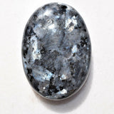 Flashy Charged 2.5" Larvikite Crystal Palm / Worry Stone Healing Energy ~100g