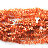CHARGED Premium Sunstone Crystal Chip 18" Necklace Healing Energy REIKI WOW!!!