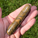 Stromatolite Round 4.3" Wand Reflexology Massage Crystal Healing Chakra 98g