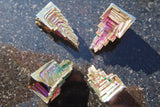 xPerfect Pendant™ Heaven's Temple™ Bismuth Crystal Pendant 26" 925 Silver Chain