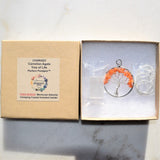 CHARGED Carnelian Agate Tree of Life Perfect Pendant REIKI 20" Silver Chain