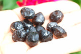 24 A+ Naturally Polished Baby APACHE TEARS CRYSTALS Arizona by ZENERGY GEMS