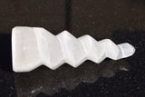[4 PCS] 4.0" Spiral Towers of Peace Selenite Crystals Protection: ZENERGY GEMS