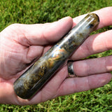 Charged 4.5" XL Himalayan Labradorite Massage Wand Crystal Healing Energy REIKI