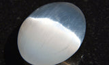 [2] 2" SELENITE POCKET PALM WORRY STONE Healing Crystal Reiki - ZENERGY GEMS