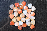 Perfect Pendant Carnelian Agate HEART Pendant + 20" Chain: ZENERGY GEMS
