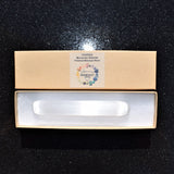 ZENERGY GEMS:Amazing Pure WHITE Selenite Crystal Massage Wand Rounded POWERFUL