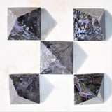 [1] Charged 2" (50mm) Himalayan Mystic Indigo Gabbro Pyramid Crystal Energy ~95g