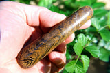 Stromatolite Round 4.3" Wand Reflexology Massage Crystal Healing Chakra 98g