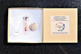 CHARGED 7 Chakra Himalayan Rose Quartz Crystal Perfect Pendant + 20" Chain WOW!