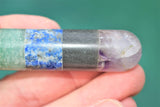 Charged 4.5" 7 Chakra Crystals Massage Wand Crystal Healing Energy REIKI ~70g