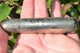 CHARGED Pyrite Crystal Round 4.0" Healing Massage Wand Reflexology 800cts [RARE]