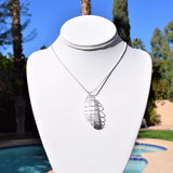 Perfect Pendant Danburite Crystal Pendant + 20" Chain SYN 12 [Facet-Grade]