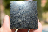 [1] RARE! Charged 2" (50mm) Nuummite Pyramid Crystal Healing Energy REIKI ~110g
