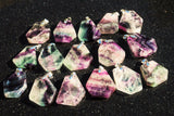 2" CHARGED "SUMO" Rainbow Fluorite Crystal Pendant Healing Energy 120cts USA