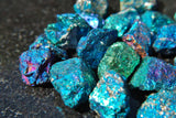 ~20 PCS AAA Grade CHARGED 650cts BABY PEACOCK ORE Chalcopyrite Crystals Healing