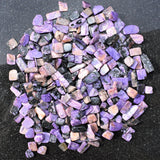 Premium Grade Russian Charoite Crystal Perfect Pendant + 20" Silver Chain