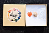 Perfect Pendant Carnelian Agate HEART Pendant + 20" Chain: ZENERGY GEMS