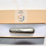 CHARGED Pyrite Crystal Round 4.0" Healing Massage Wand Reflexology 800cts [RARE]