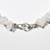 CHARGED Premium Rainbow Moonstone Crystal Chip 18" Necklace Healing REIKI WOW!