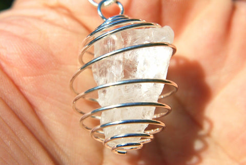 xPerfect Pendant™ - Petalite Crystal Pendant + 26" 925 Chain SYN 12 ZENERGY GEMS™