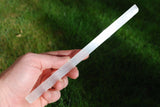1 LB+ Amazing WHITE Moroccan Selenite Natural Crystal Wands POWERFUL (4 LG pcs)