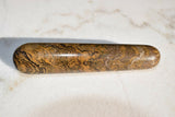 Stromatolite Round 4.3" Wand Reflexology Massage Crystal Healing Chakra 98g