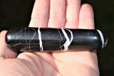 Charged 4" Black Onyx Massage Wand Crystal Healing Energy REIKI ~70g