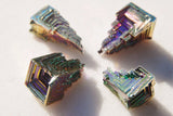 xPerfect Pendant™ Heaven's Temple™ Bismuth Crystal Pendant 26" 925 Silver Chain