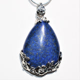 SAVE $30 - Value Pack 6 Teardrop Metaphysical Crystal Pendants + 6 x 20" Chains