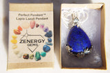 xPerfect Pendant™ - Lapis Lazuli Sphere Pendant + 26" 925 Chain: ZENERGY GEMS™