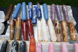 Charged 4" Nuummite Massage Wand Crystal Healing Energy REIKI ~70g
