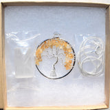 CHARGED Citrine Tree of Life Perfect Pendant REIKI 20" Silver Chain