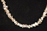 CHARGED Premium Smokey Quartz Crystal Chip Necklace 18" Healing Energy REIKI