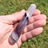 Charged 4.5" Himalayan Amethyst Massage Wand Crystal Healing Energy REIKI ~72g