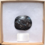 [1] Fireworks Flash Astrophyllite Crystal Pocket Palm Stone ZENERGY GEMS ~30g