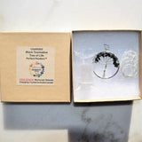CHARGED Black Tourmaline Tree of Life Perfect Pendant REIKI 20" Silver Chain