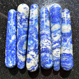 Charged 4.5" Lapis Lazuli Massage Wand Crystal Healing Energy ~100g