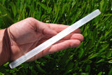 1 LB+ Amazing WHITE Moroccan Selenite Natural Crystal Wands POWERFUL (4 LG pcs)