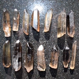 A-Grade Smokey Quartz Crystal Perfect Pendant EMF Protection 20" Chain