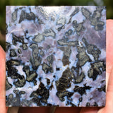 [1] Charged 2" (50mm) Himalayan Mystic Indigo Gabbro Pyramid Crystal Energy ~95g