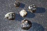 5 CHARGED Natural Rough Black Tourmaline Crystals Metaphysical Healing 250cts