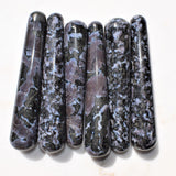 Charged 4.5" Himalayan Mystic Indigo Gabbro Massage Wand Crystal ~72g