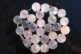 xPerfect Pendant™ Rose Quartz Crystal Sphere Pendant + 26" Silver Chain
