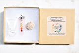 CHARGED 7 Chakra Himalayan Rose Quartz Crystal Perfect Pendant + 20" Chain WOW!