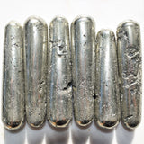 CHARGED Pyrite Crystal Round 4.0" Healing Massage Wand Reflexology 800cts [RARE]